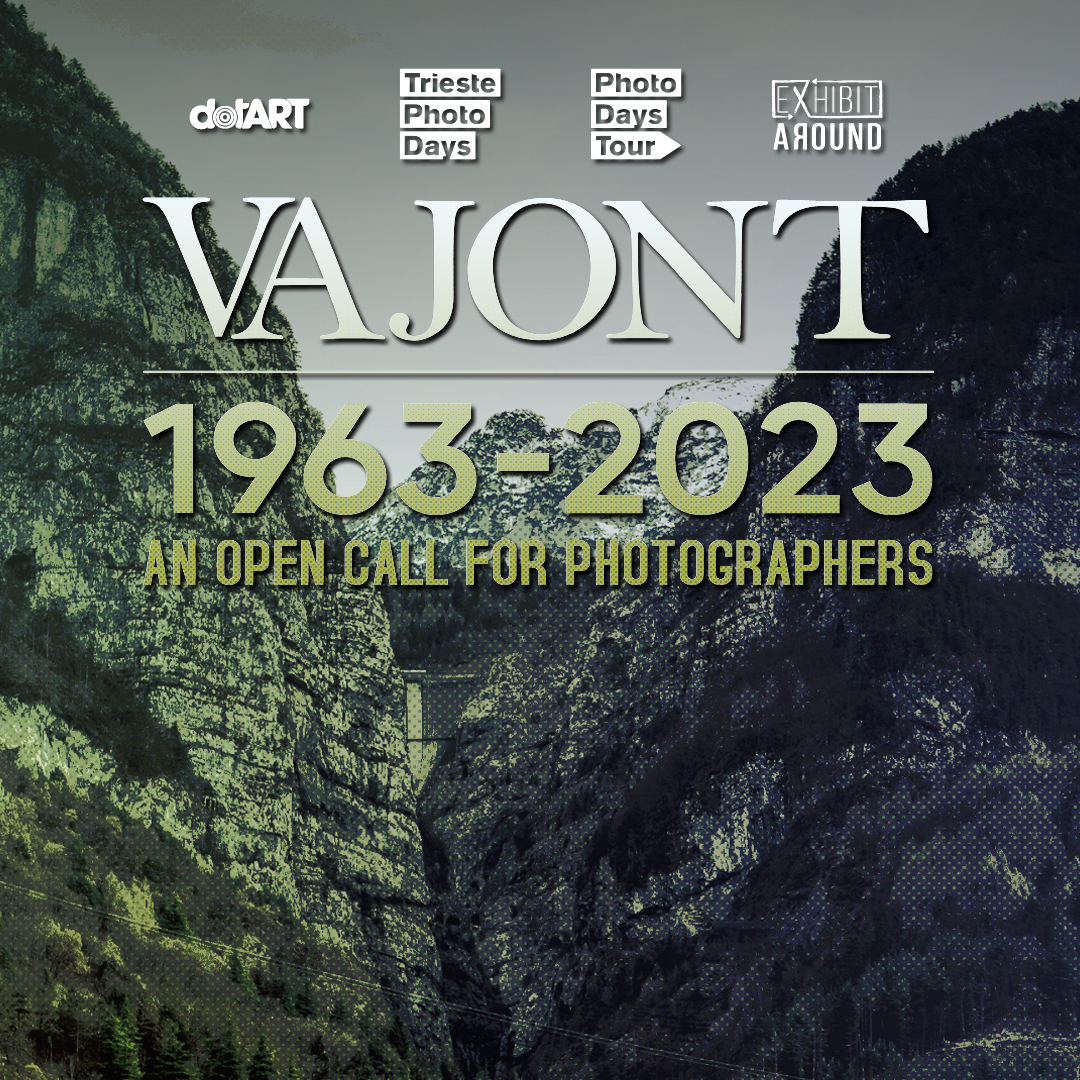 Cover of the photographic project in memory of the Vajont Dam tragedy