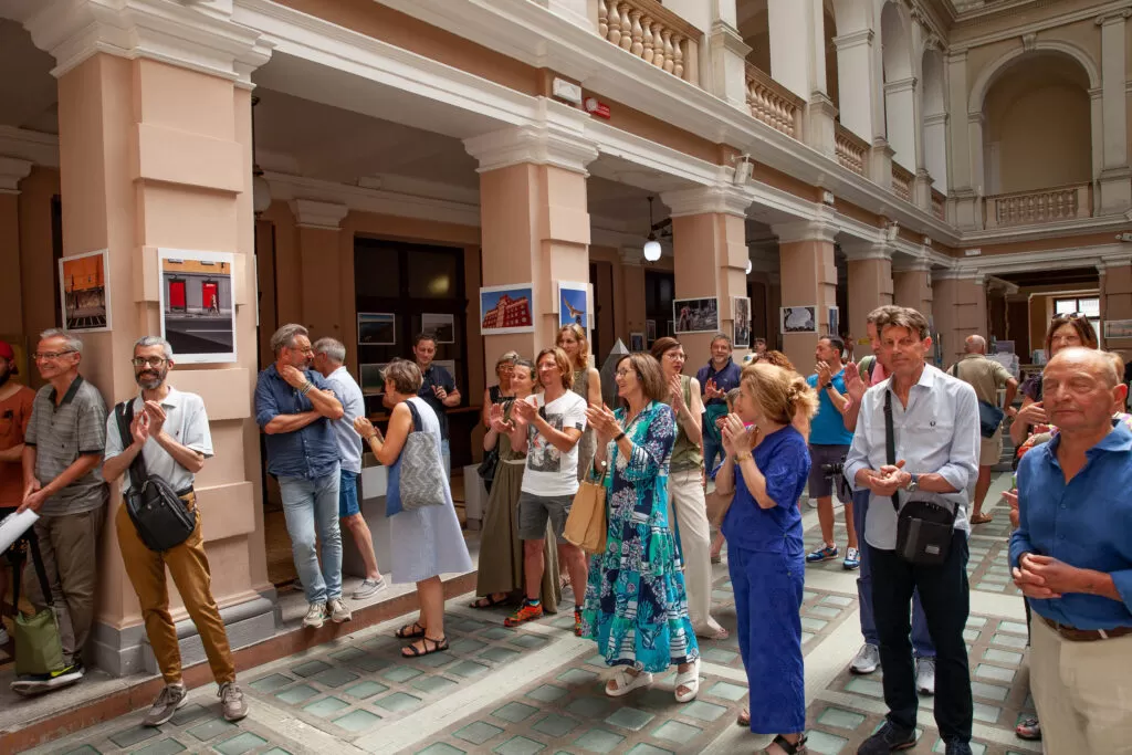 Trieste Audace photo exhibition opening