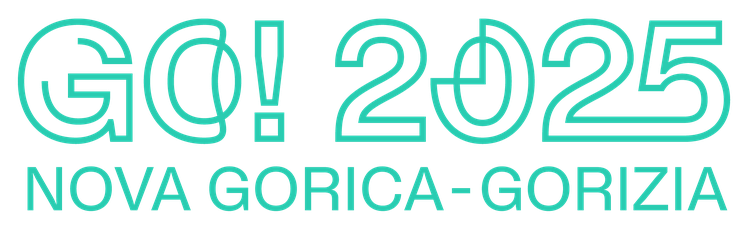 Logo GO! 2025 Nova Gorica Gorizia