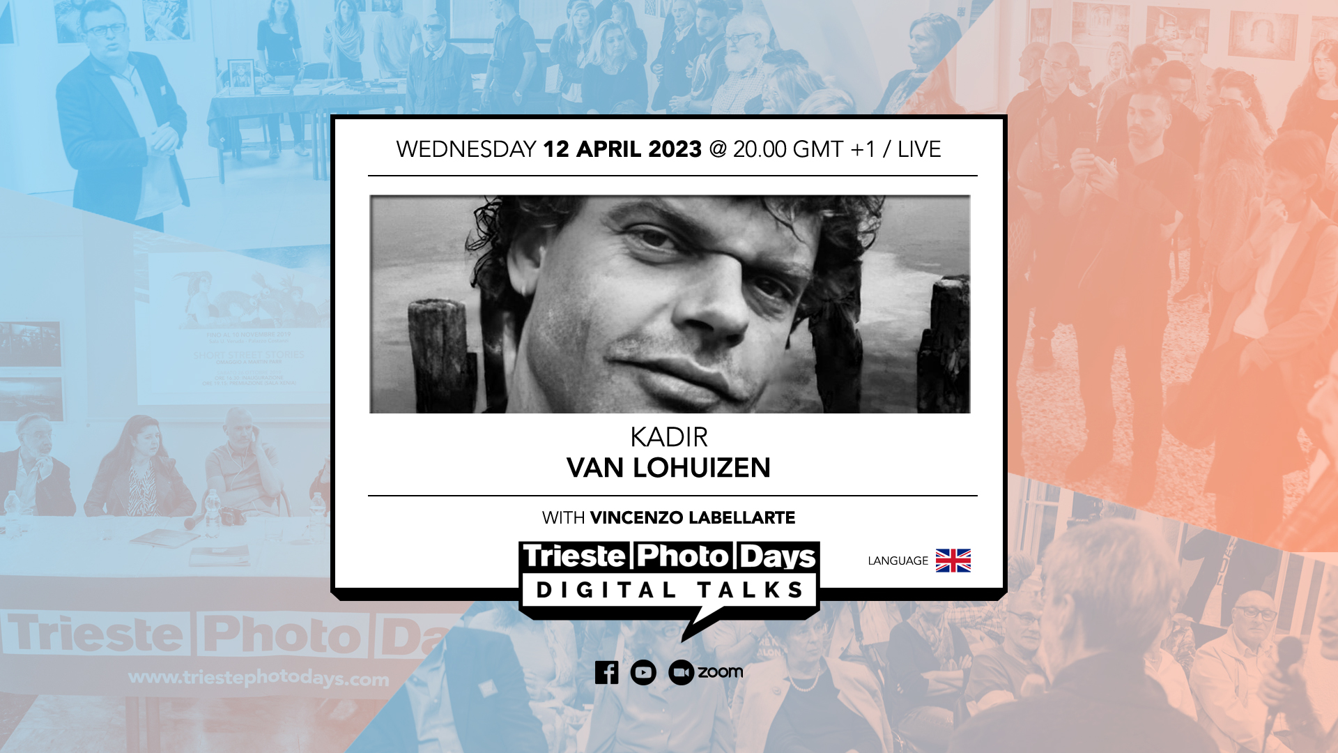 Conferenza virtuale con fotografo Kadir Van Lohuizen