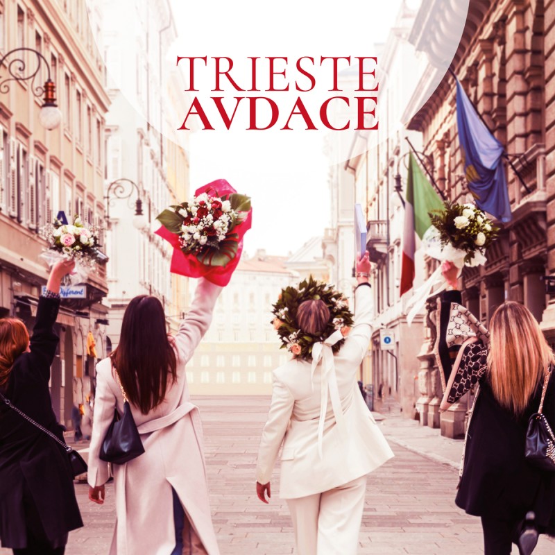 Copertina del volume fotografico "Trieste Audace"